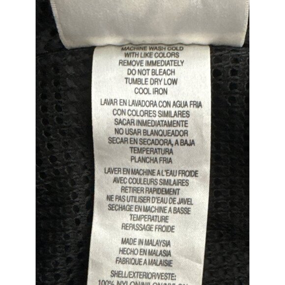 Adidas AEROREADY Essentials 3-Stripes Men Black Hooded Windbreaker Size XXL - Picture 9 of 9